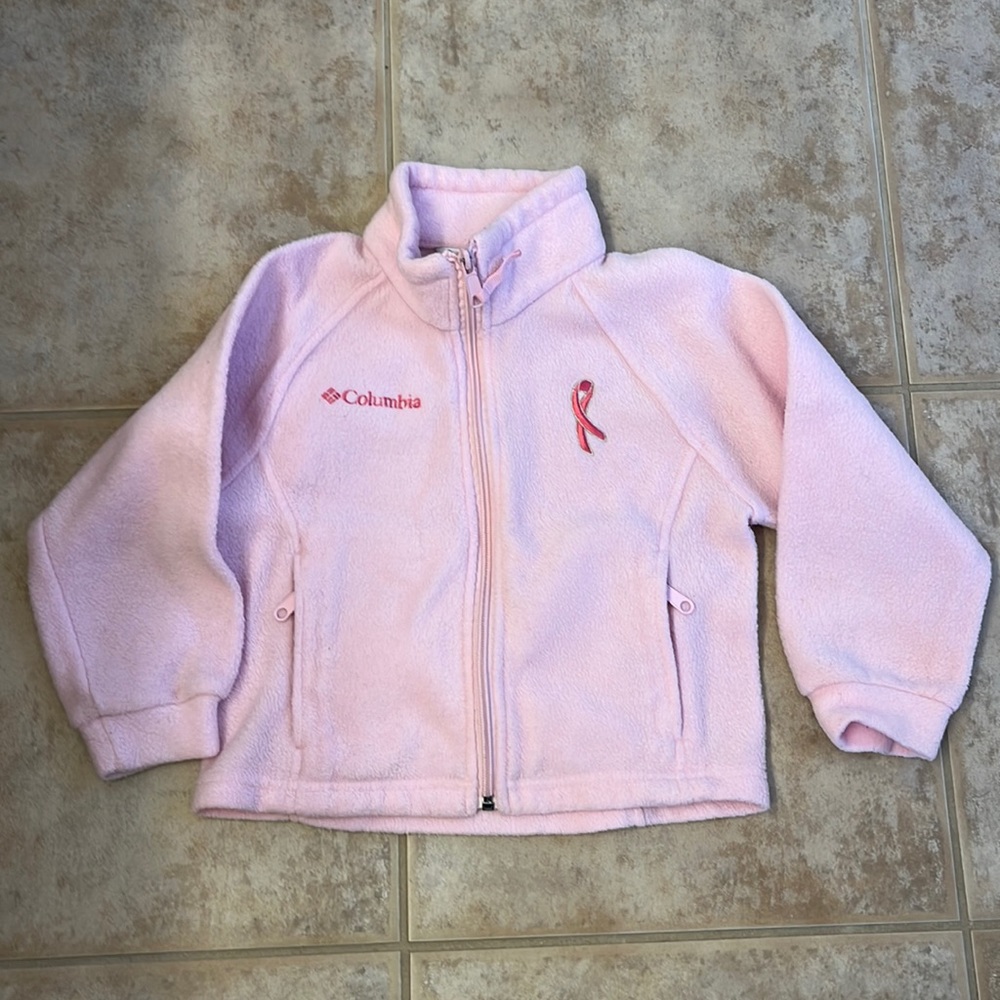 Girl’s Pink Columbia Fleece